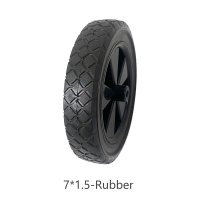 WHEEL 7x1.5-Rubber